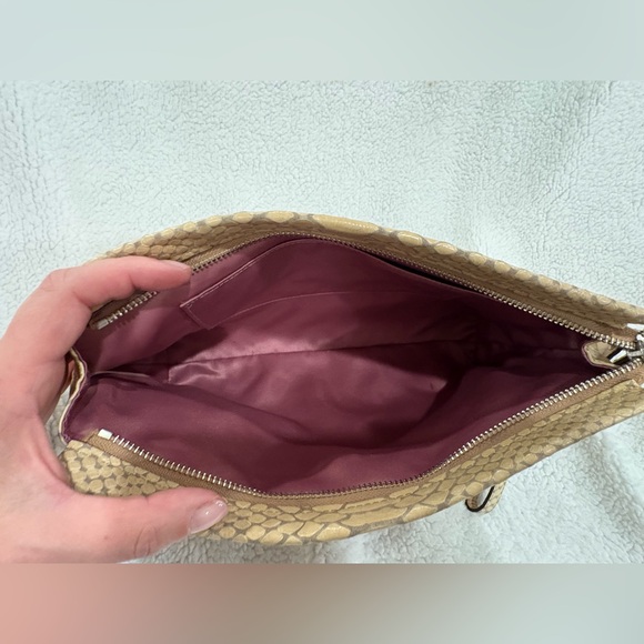 Coach Park Python Clutch Wristlet - Picture 7 of 8